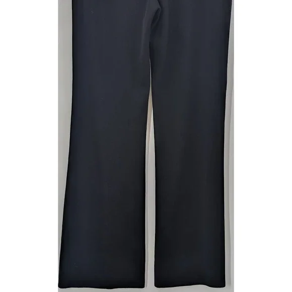 Exclusively Misook Black Pull-On Pants Size‎ M Women's Wide Leg Dressy Long - Picture 9 of 9